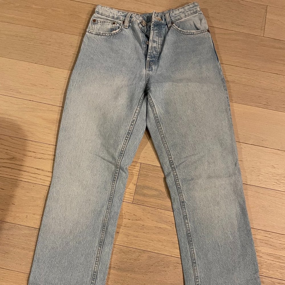 Zara High waisted Denim Jeans